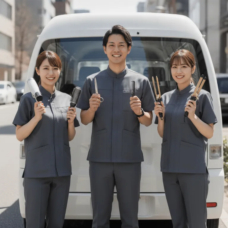 高級美容室 のチーム: 柏市